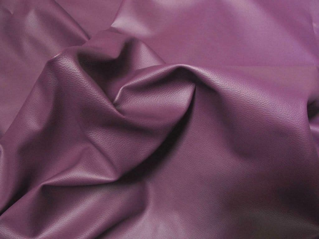 Faux LEATHER Leatherette PVC Vinyl Upholstery Fabric Material RUSSET 